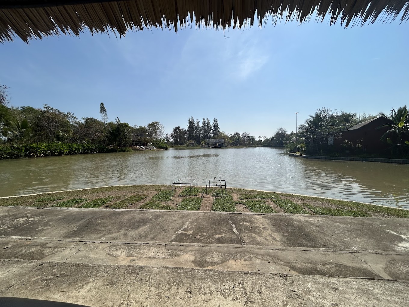 The lake at Buriram Monster Fishing Park as it looks today