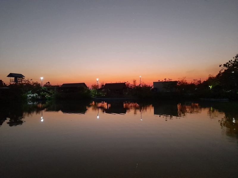 Evening at Buriram Monster Fishing Park