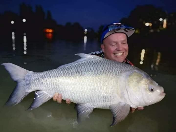 Catla catla caught at Buriram Monster Fishing Park