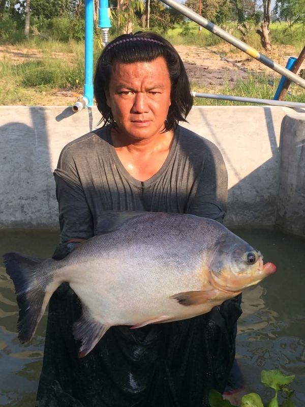 Netting a giant fish for the move