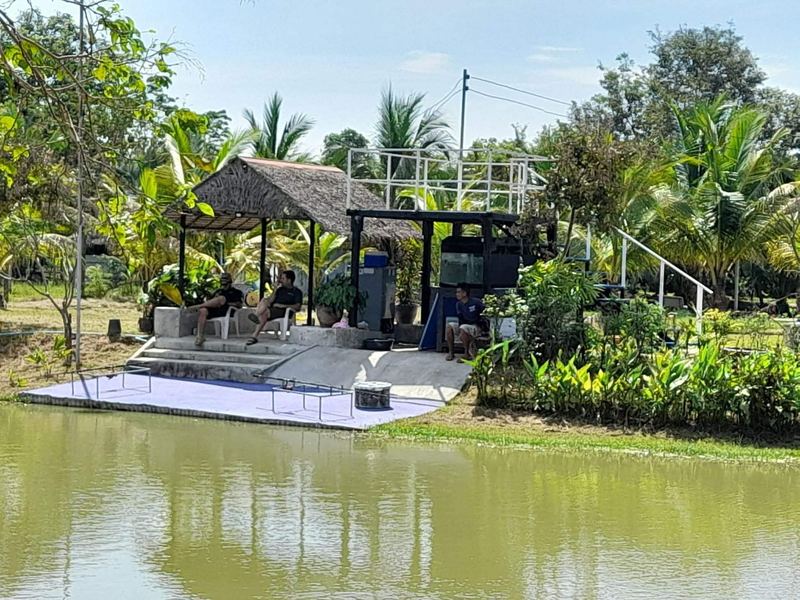 Small East hut at Buriram Monster Fishing Park